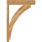 Ekena Millwork Thorton Block Rough Sawn Outlooker, Western Red Cedar, 6"W x 26"D x 38"H OUT06X26X38THR05RWR - alternate 3